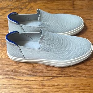 Rothy’s City Slip-On sneakers size 7.5. Brand new, never worn, ash colored